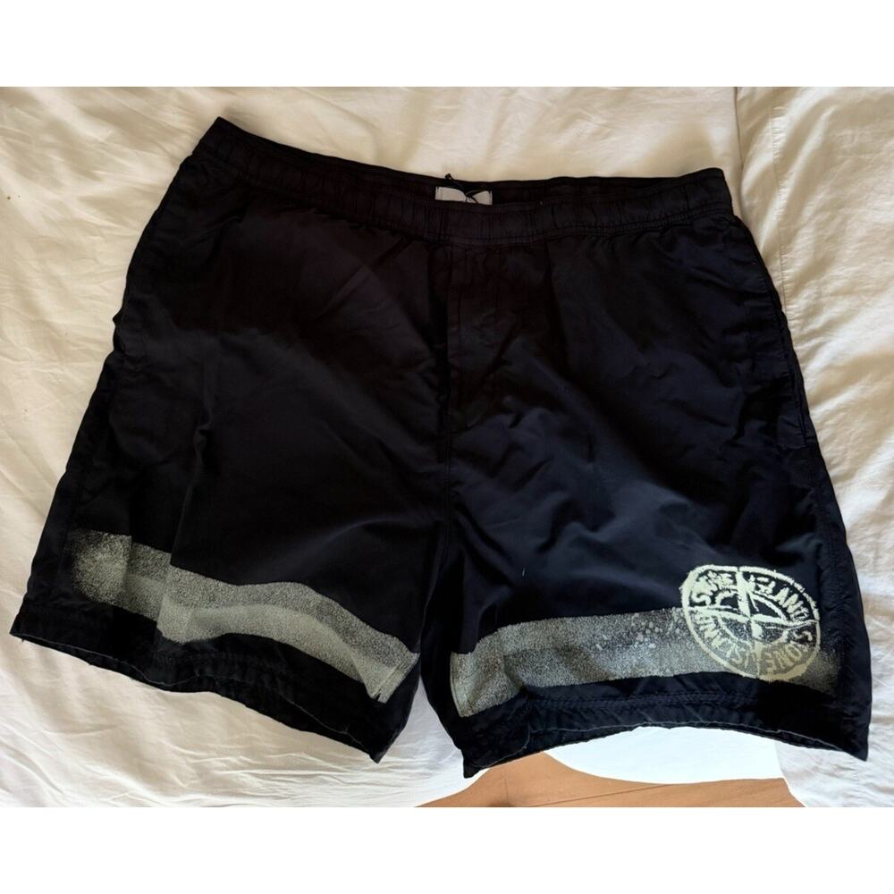 Stone Island Marina Swim Trunk XXL NWOT Black